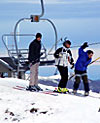 Pistes de ski sur 2 versants, parcours en for�t en ski de fond